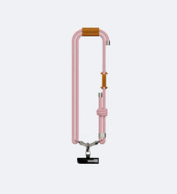 Glow-in-the-Dark Phone Lanyard – Fluorescent Pink, Adjustable Neck & Wrist Strap for All Phones. - Creslia