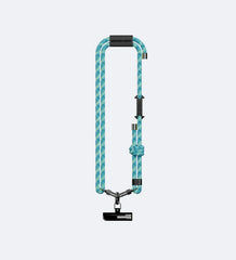 8mm Glow-in-the-Dark Phone Lanyard – Blue, Adjustable Neck & Wrist Strap for All Phones - Creslia