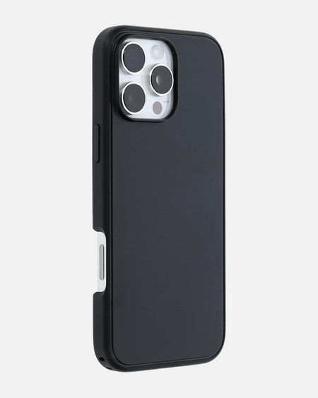 Rugged Armor Case for iPhone 16 Pro Max in black, showcasing dual-layer military-grade protection.