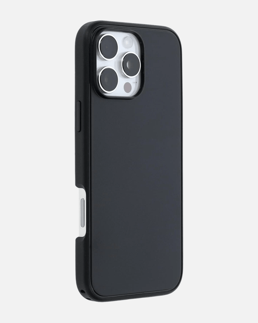 Rugged Armor Case for iPhone 16 Pro Max in black, showcasing dual-layer military-grade protection.