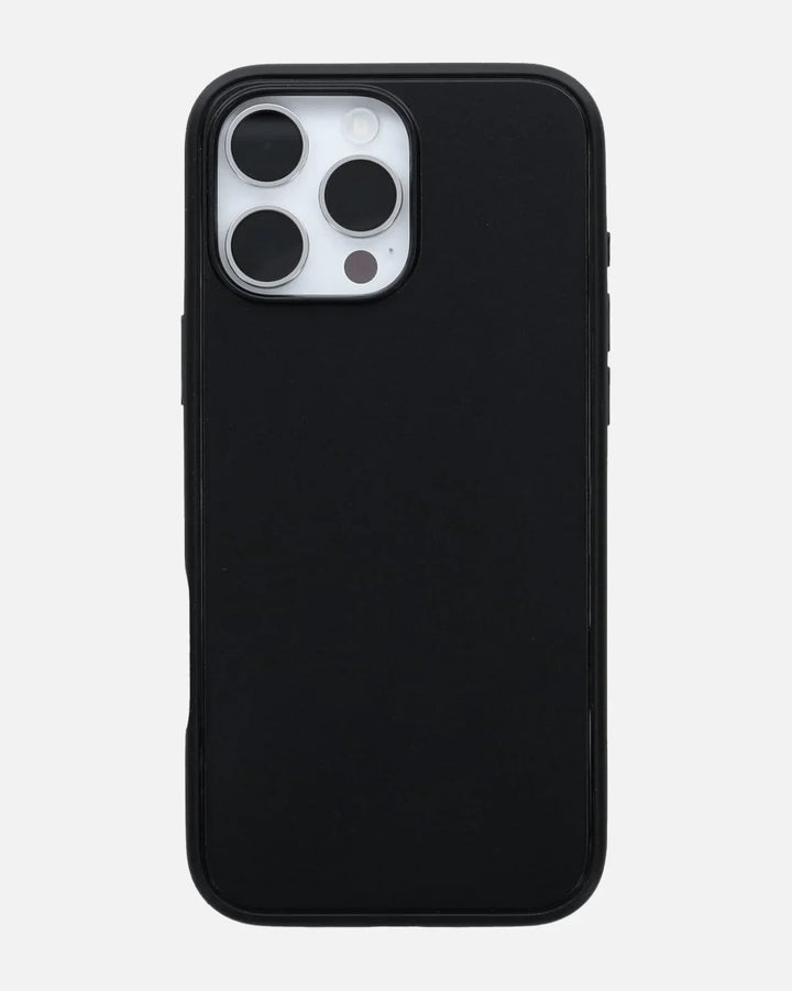 Rugged Armor Case for iPhone 16 Pro Max in black, showcasing sleek design and durable protection features.