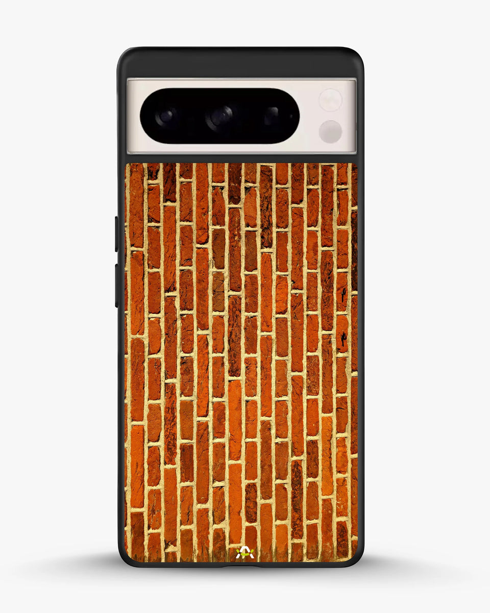 Creslia rustic red brick phone case - rustic red brick phone case google pixel 8 pro