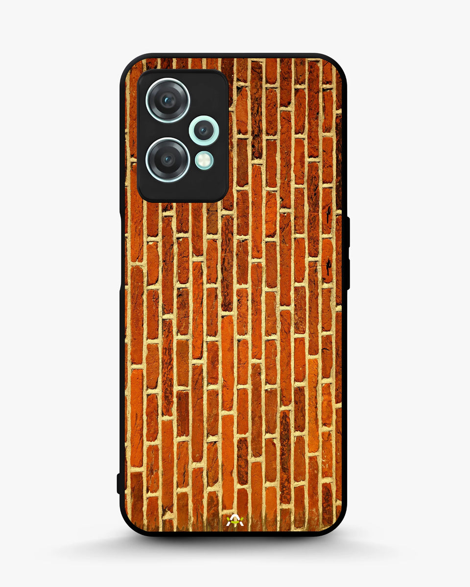 Creslia rustic red brick phone case - rustic red brick phone case oneplus nord ce2 lite