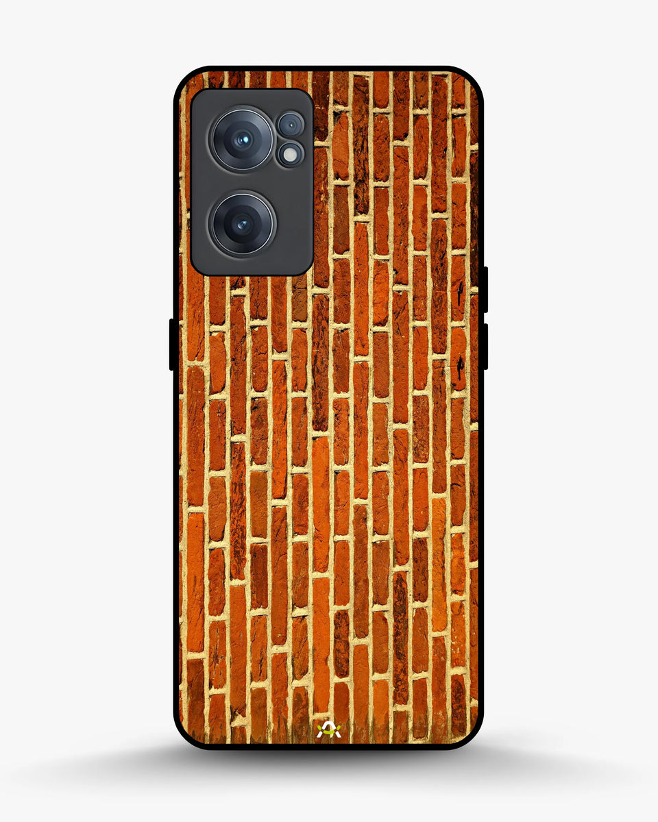 Creslia rustic red brick phone case - rustic red brick phone case oneplus nord ce2
