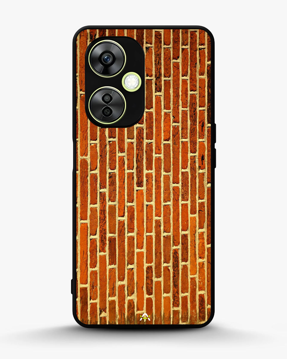 Creslia rustic red brick phone case - rustic red brick phone case oneplus nord ce3 lite