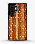 Creslia rustic red brick phone case - rustic red brick phone case samsung galaxy s22 ultra
