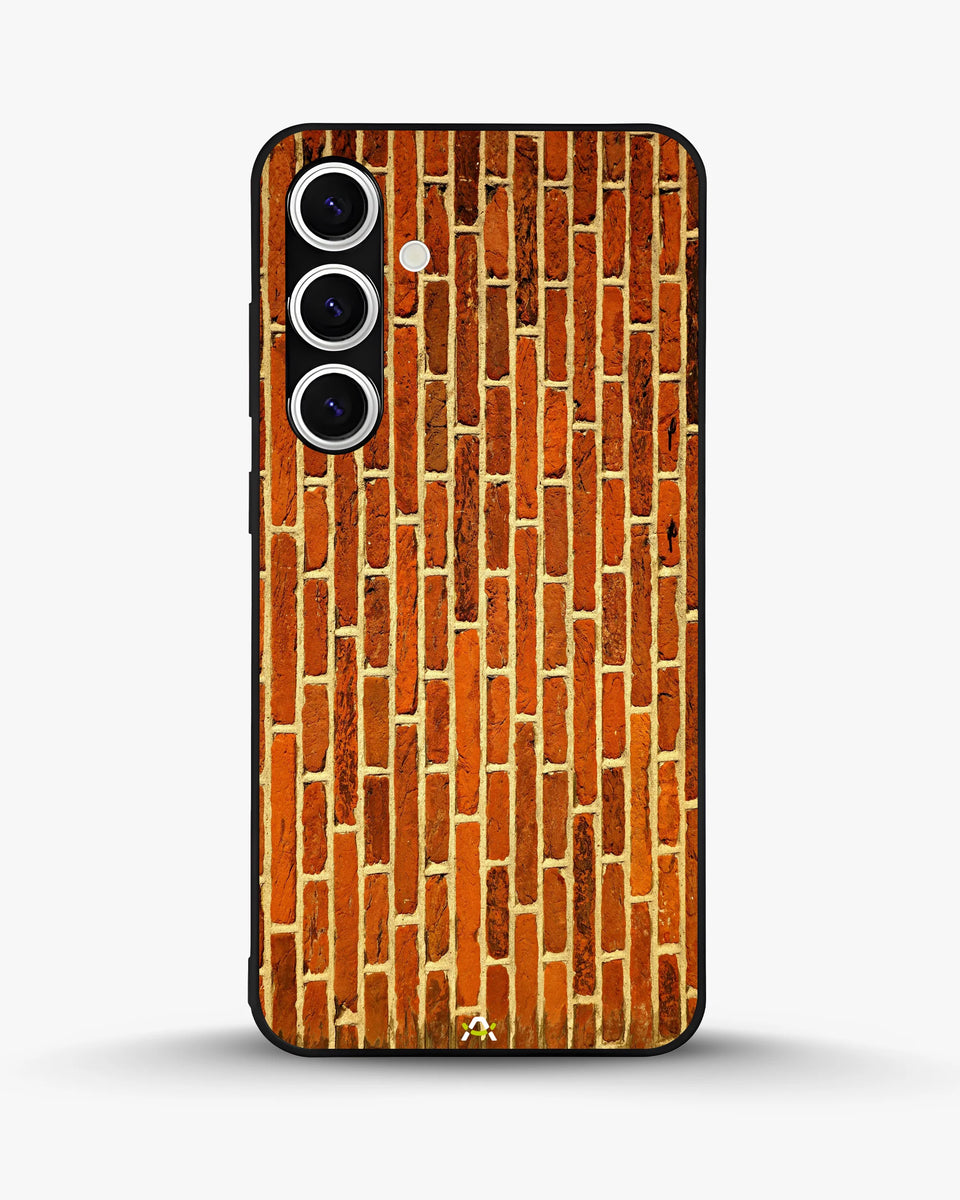 Creslia rustic red brick phone case - rustic red brick phone case samsung galaxy s24 plus