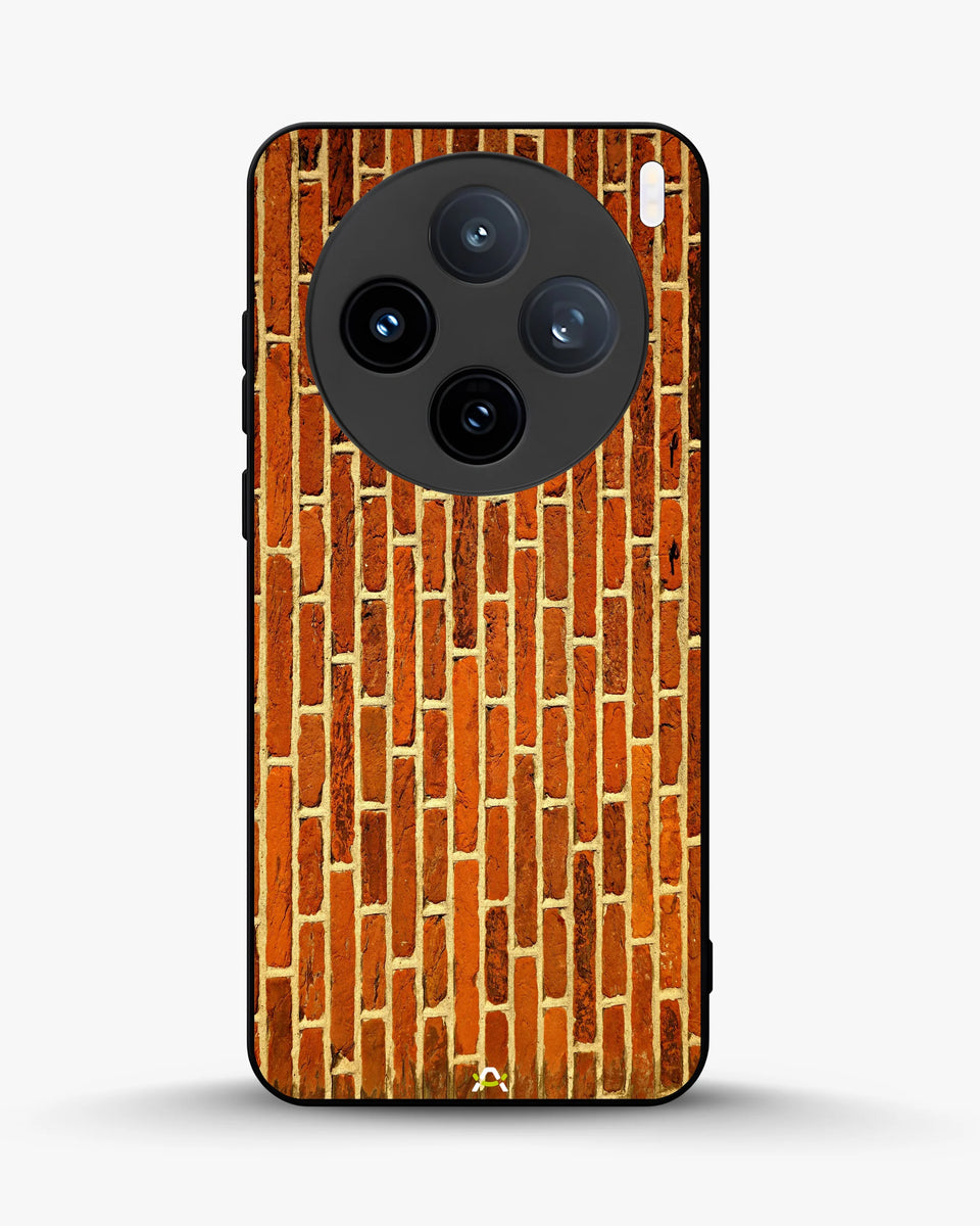 Creslia rustic red brick phone case - rustic red brick phone case vivo x100