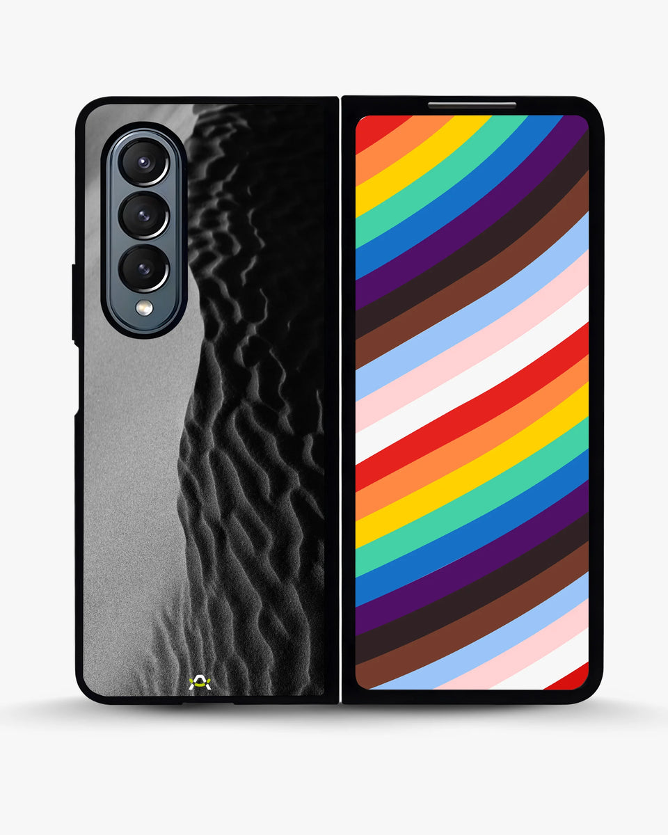 Creslia sand dunes phone case - sand dunes phone case samsung galaxy z fold 4