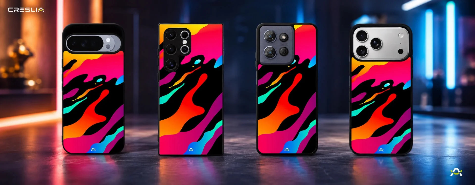 Creslia splash case printed back cover - splash case printed back cover desktop banner