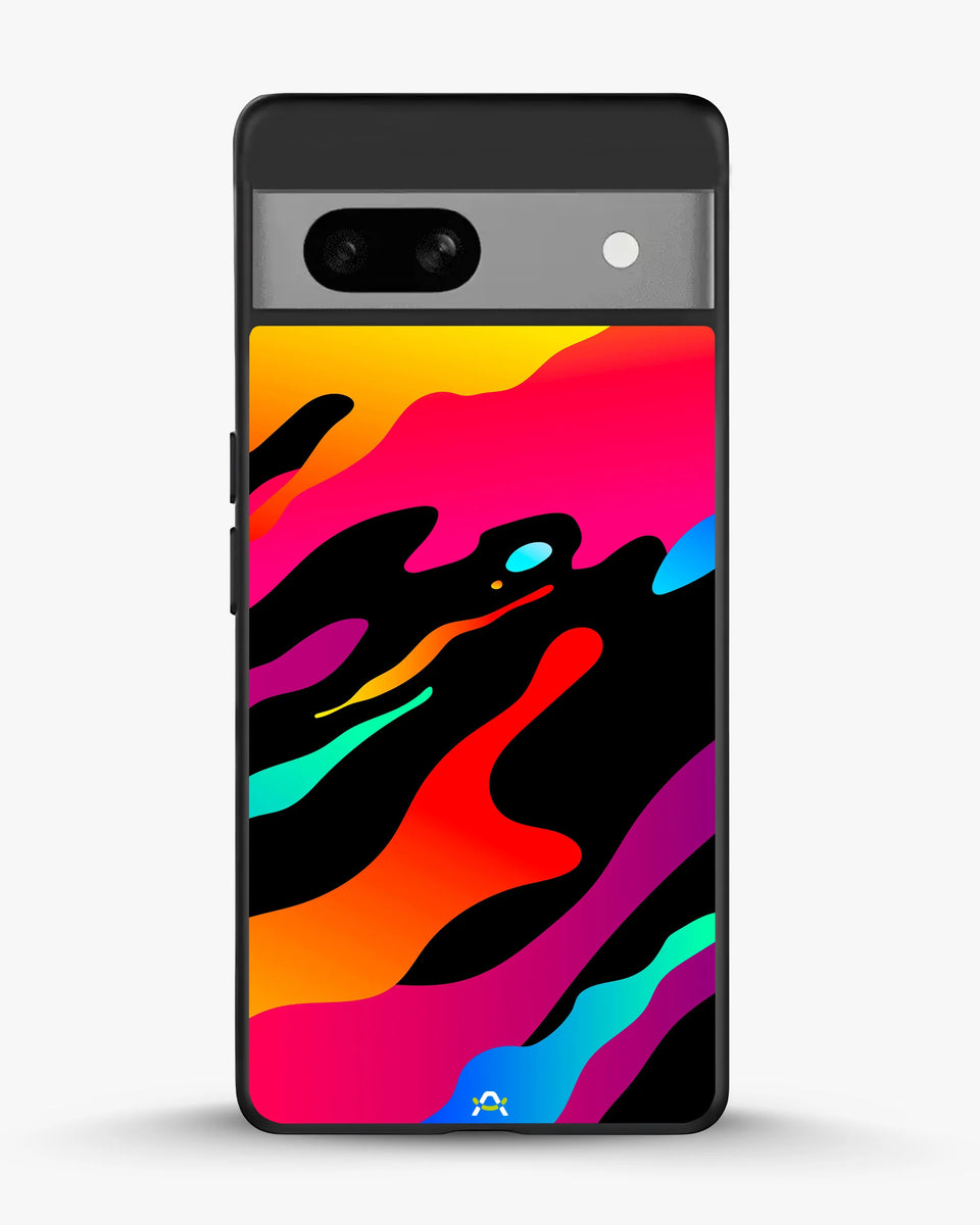 Creslia splash case printed back cover - splash case printed back cover google pixel 7a