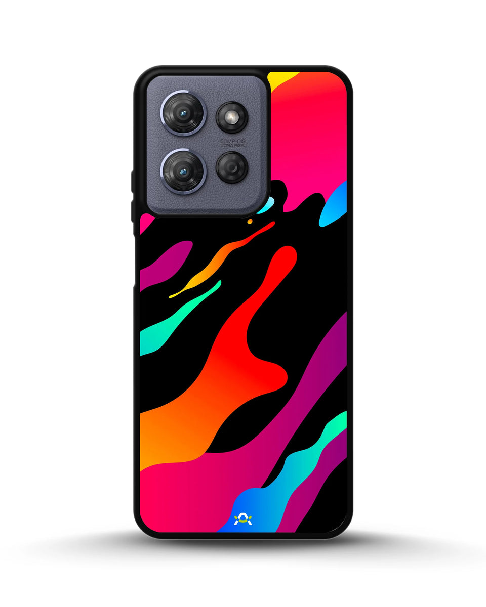 Creslia splash case printed back cover - splash case printed back cover moto g 2025
