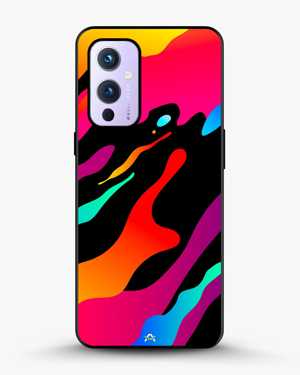 Creslia splash case printed back cover - splash case printed back cover oneplus 9