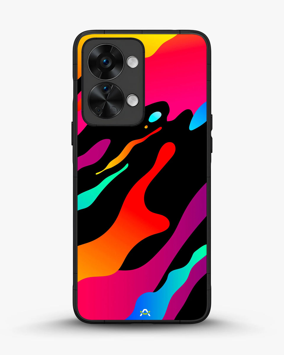 Creslia splash case printed back cover - splash case printed back cover oneplus nord 2t