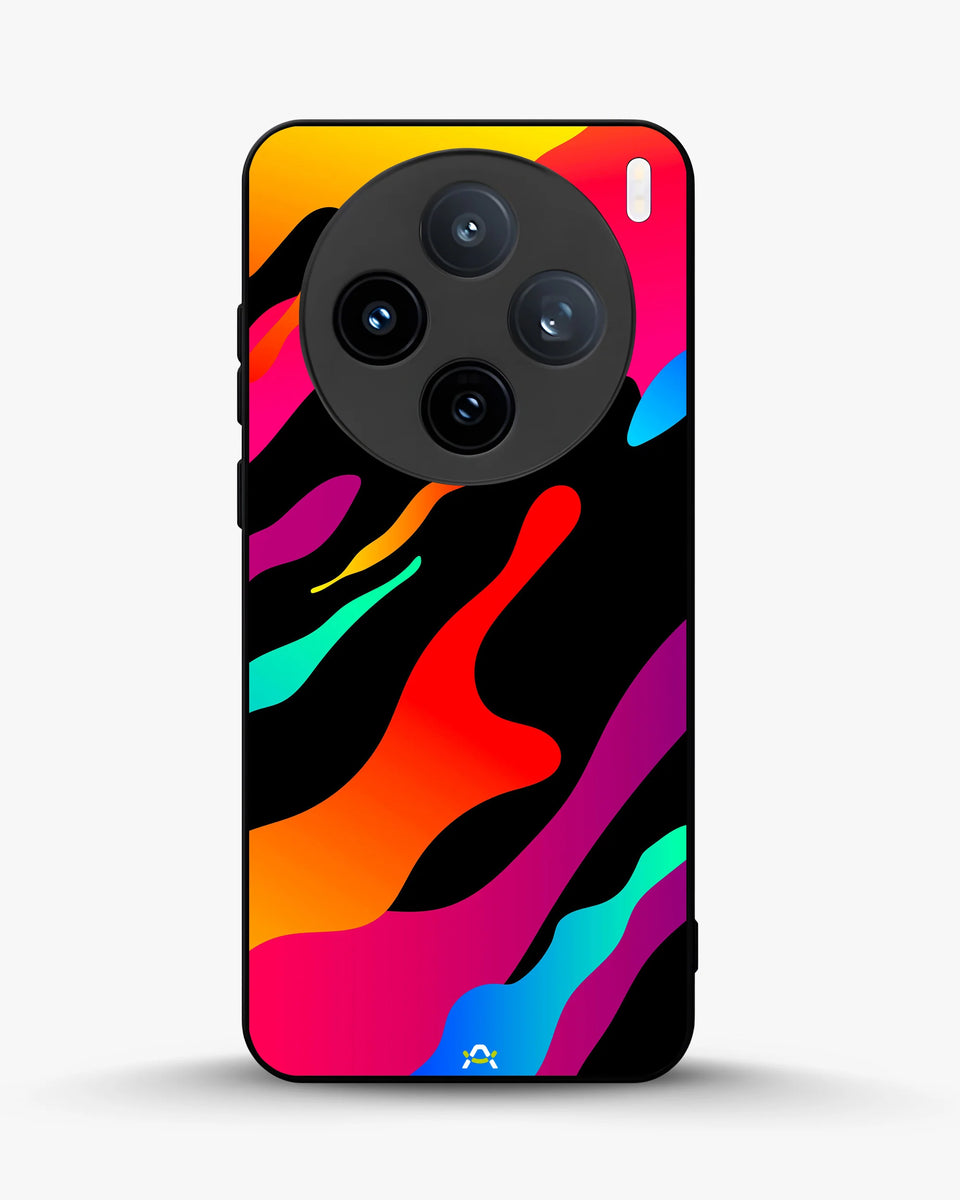 Creslia splash case printed back cover - splash case printed back cover vivo x100