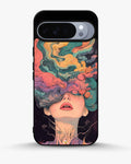 Creslia surreal face designer female case - surreal face designer female case google pixel 10 pro xl