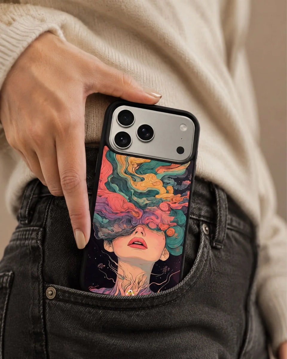 Creslia surreal face designer female case general construction specs - surreal face designer female case google pixel general specs 4