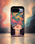 Creslia surreal face designer female case general construction specs - surreal face designer female case google pixel general specs 5