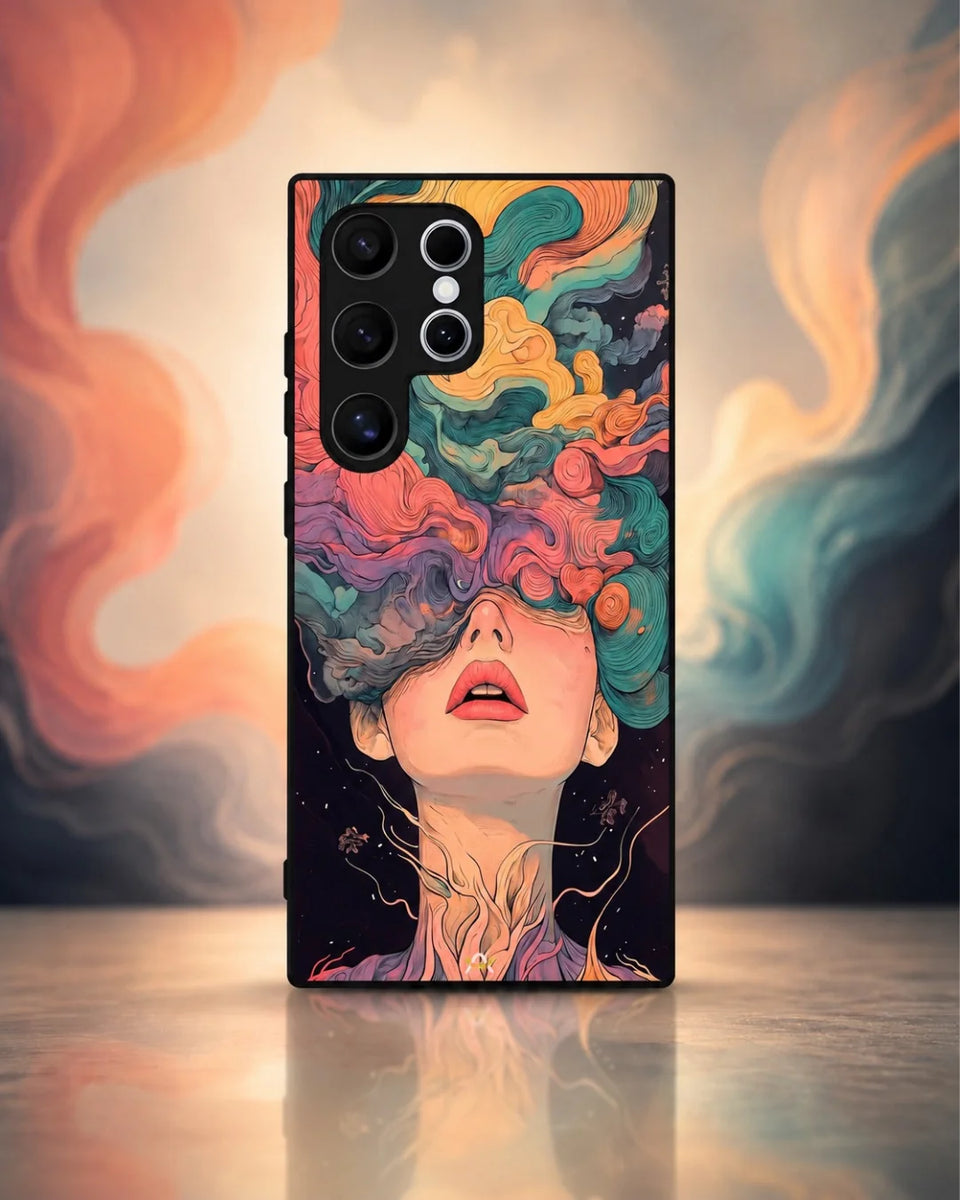Creslia surreal face designer female case general construction specs - surreal face designer female case google pixel general specs 6