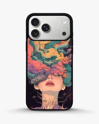 Surreal Portrait Phone Case - Artistic Female Aesthetic Cover for iPhone, Samsung, Pixel, OnePlus & Vivo