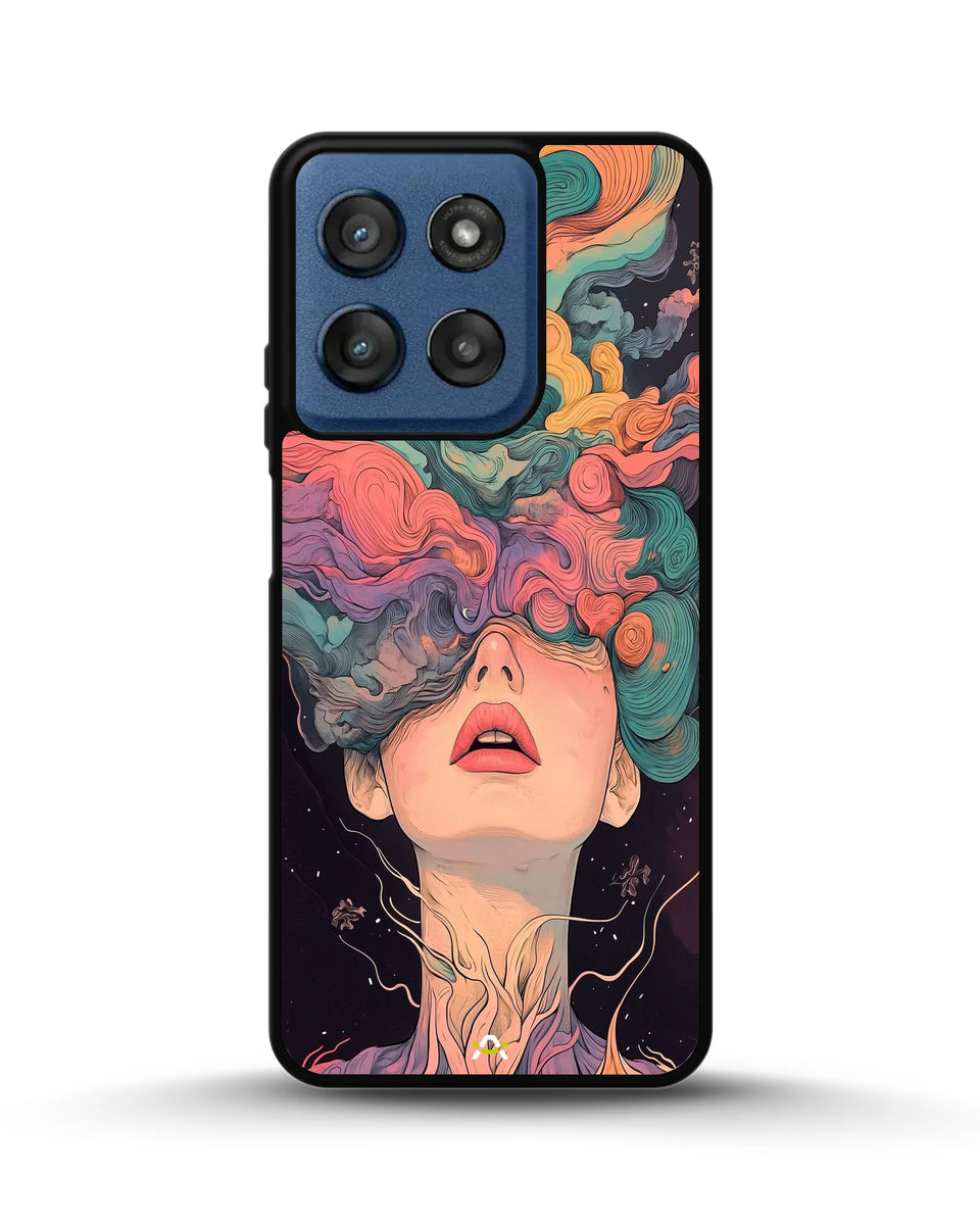 Creslia surreal face designer female case - surreal face designer female case moto g stylus 5g 2024