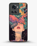 Creslia surreal face designer female case - surreal face designer female case oneplus 10r