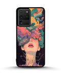 Creslia surreal face designer female case - surreal face designer female case samsung galaxy s20 ultra