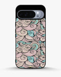 Creslia swirl pattern pink blue phone case - swirl pattern pink blue phone case google pixel 10 pro xl