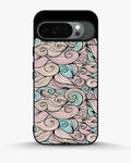 Creslia swirl pattern pink blue phone case - swirl pattern pink blue phone case google pixel 10 pro