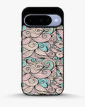 Creslia swirl pattern pink blue phone case - swirl pattern pink blue phone case google pixel 10