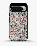 Creslia swirl pattern pink blue phone case - swirl pattern pink blue phone case google pixel 9 pro