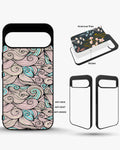 Creslia swirl pattern pink blue phone case general construction specs - swirl pattern pink blue phone case google pixel general specs 1