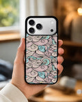 Creslia swirl pattern pink blue phone case general construction specs - swirl pattern pink blue phone case google pixel general specs 7