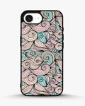 Creslia swirl pattern pink blue phone case - swirl pattern pink blue phone case iphone 16e