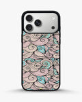 Creslia swirl pattern pink blue phone case - swirl pattern pink blue phone case iphone 17 pro