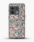 Creslia swirl pattern pink blue phone case - swirl pattern pink blue phone case oneplus 10 pro