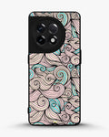 Creslia swirl pattern pink blue phone case - swirl pattern pink blue phone case oneplus 11r