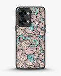 Creslia swirl pattern pink blue phone case - swirl pattern pink blue phone case oneplus nord 2t