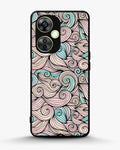 Creslia swirl pattern pink blue phone case - swirl pattern pink blue phone case oneplus nord ce3 lite