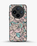 Creslia swirl pattern pink blue phone case - swirl pattern pink blue phone case vivo x100