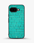 Creslia teal brick wall phone case - teal brick wall phone case google pixel 9a