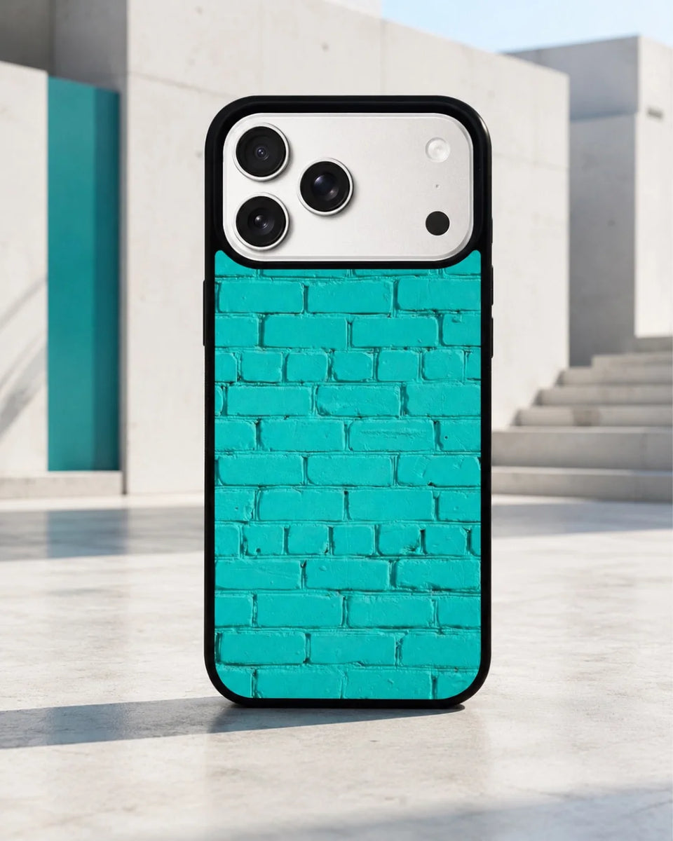 Creslia teal brick wall phone case general construction specs - teal brick wall phone case google pixel general specs 3