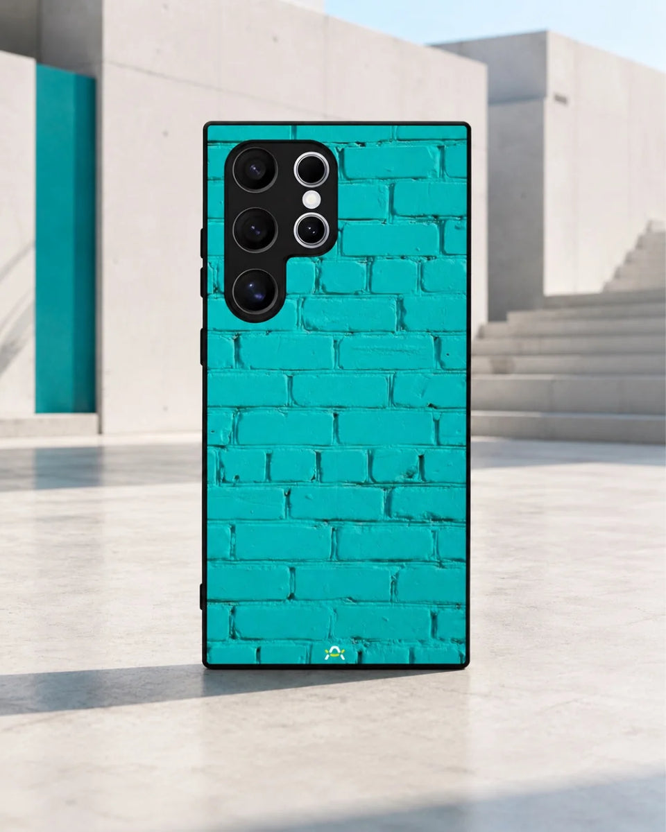 Creslia teal brick wall phone case general construction specs - teal brick wall phone case google pixel general specs 5