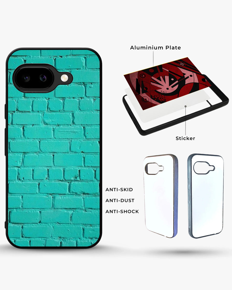 Creslia teal brick wall phone case general construction specs - teal brick wall phone case google pixel general specs