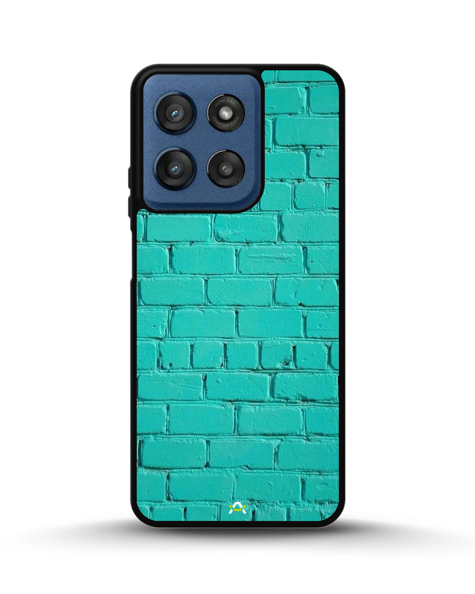 Creslia teal brick wall phone case - teal brick wall phone case moto g stylus 5g 2024