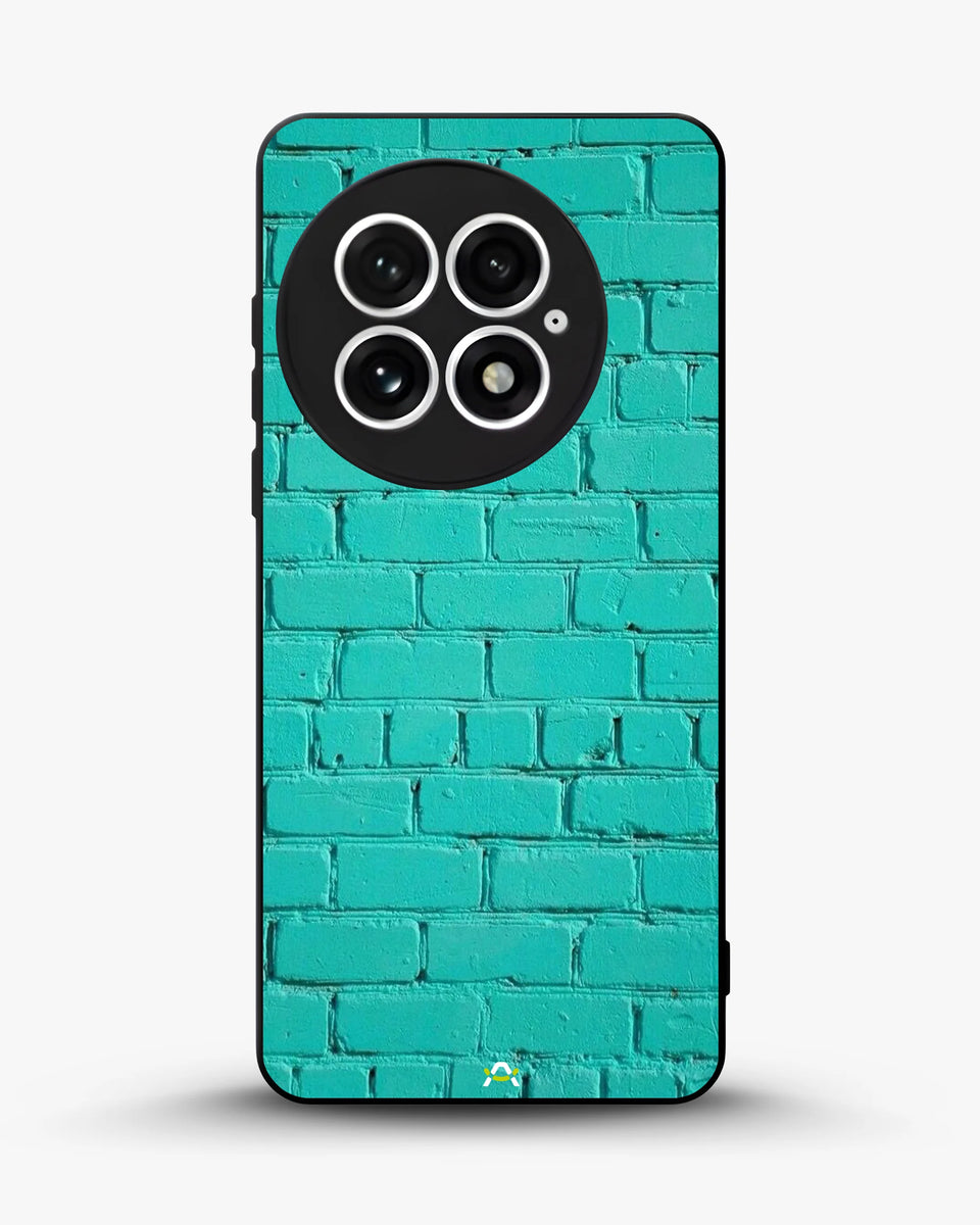 Creslia teal brick wall phone case - teal brick wall phone case oneplus 13