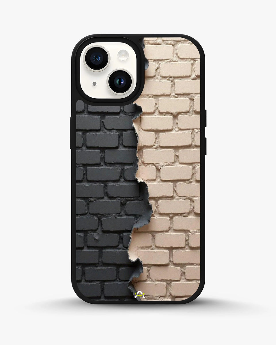 Creslia torn brick wall phone case - torn brick wall phone case iphone 15 plus