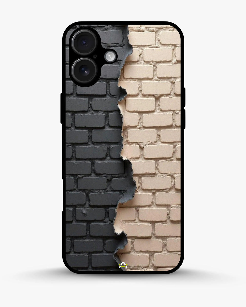 Creslia torn brick wall phone case - torn brick wall phone case iphone 16 plus