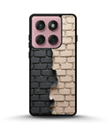 Creslia torn brick wall phone case - torn brick wall phone case motorola edge 2025