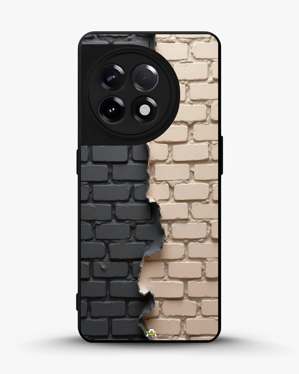 Creslia torn brick wall phone case - torn brick wall phone case oneplus 11r